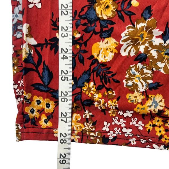 Lildy Pants Women Large Boho Festival Style Floral Casual Summer Wide Slit Leg - Picture 8 of 14